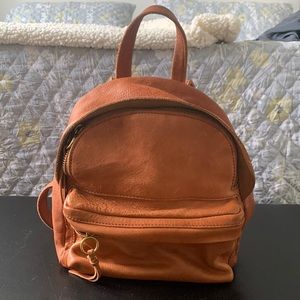 English Saddle Madewell Mini Lorimer Backpack